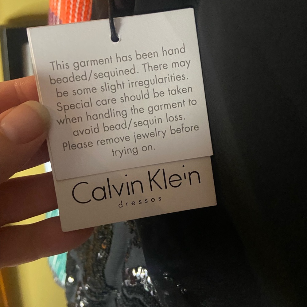 Calvin Klein sleeveless cocktail dress - Picture 8 of 10